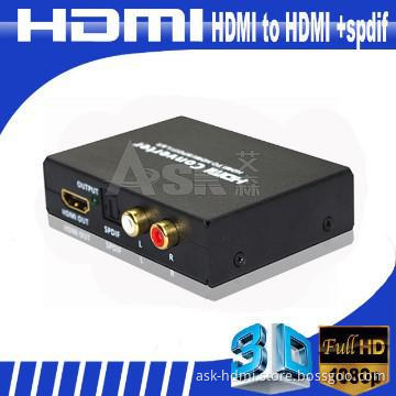 1080p HDMI to HDMI converter with audio output